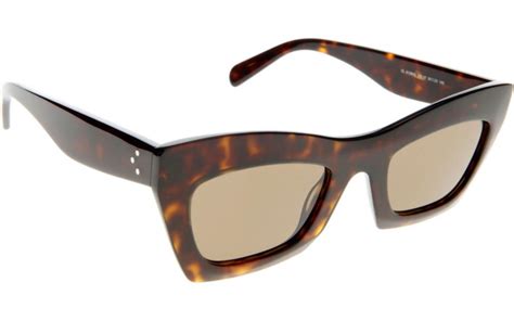 celine sunglasses cl 41399 s|Celine CL41399/S Eva 086/X7 Sunglasses in Tortoiseshell .